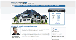 Desktop Screenshot of ontariomortgagesuperstore.com